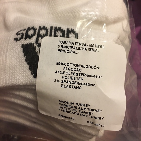Adidas Ankle Socks 6 Pairs - Picture 4 of 5